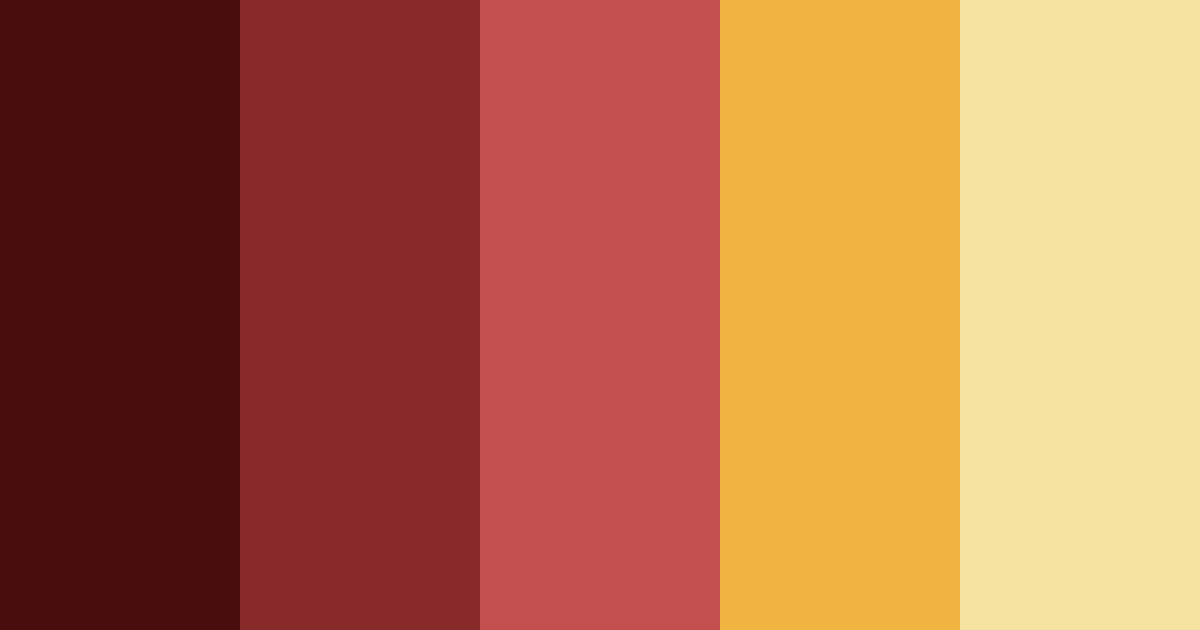 Crimson River Color Palette