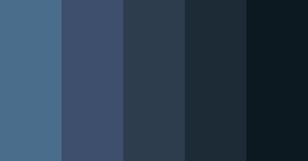 Download a shadow of the winter color palette PNG image (landscape)