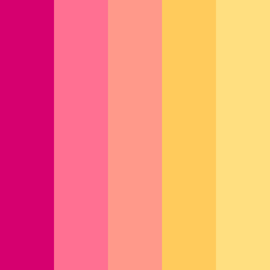 Download fuchsia delight color palette PNG image (square)