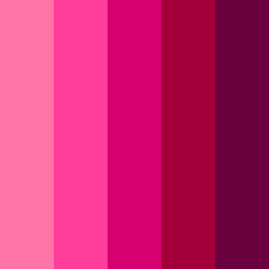 Download fuchsia dream color palette PNG image (square)