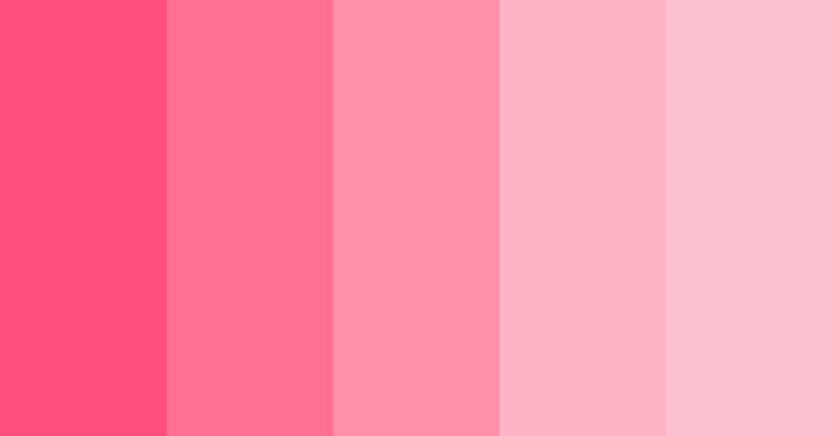 Download fuschia dream color palette PNG image (landscape)