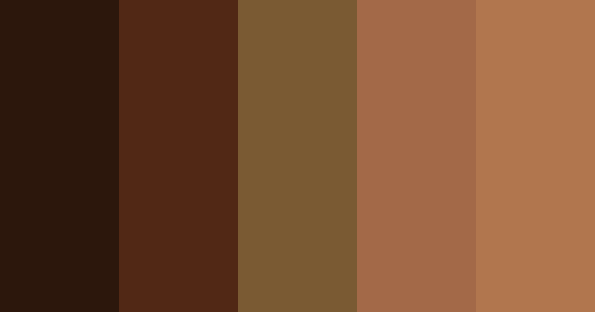 Download dark wood color palette PNG image (landscape)