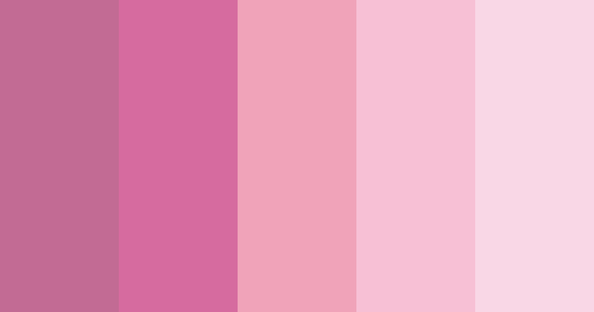 Download deep fuchsia dream color palette PNG image (landscape)