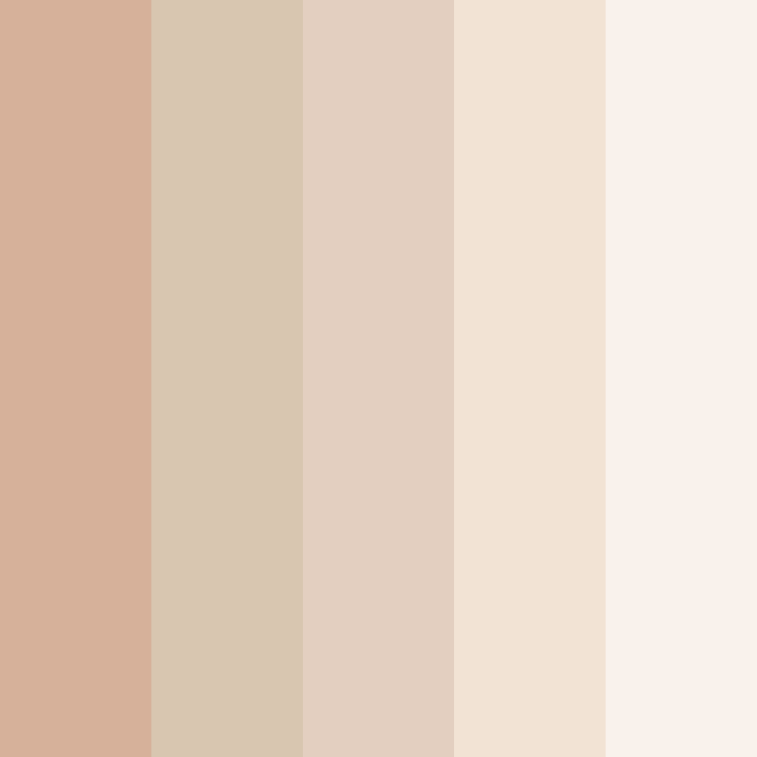 Download soft cocoa color palette PNG image (square)