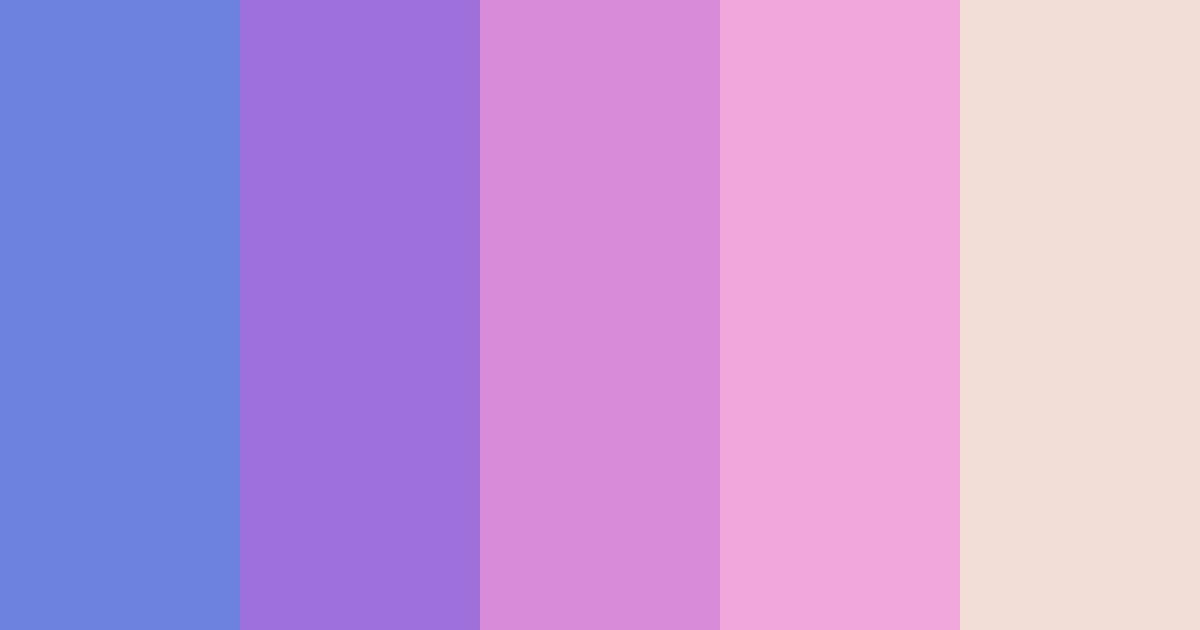 Download twilight sparkle color palette PNG image (landscape)