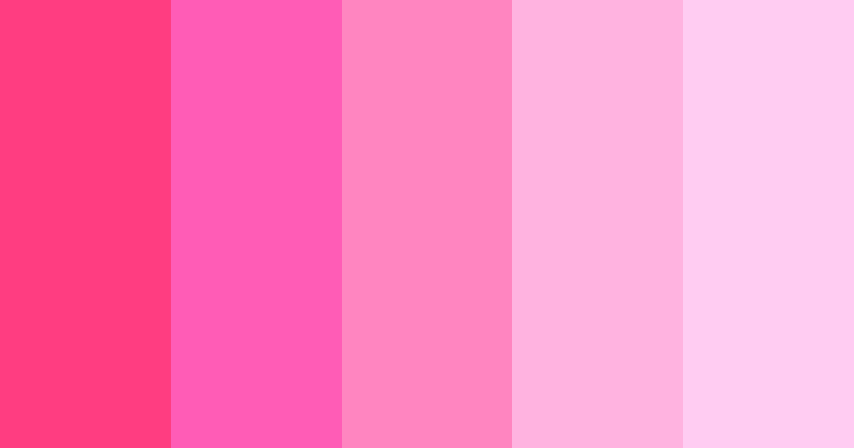 Download fuchsia dream color palette PNG image (landscape)