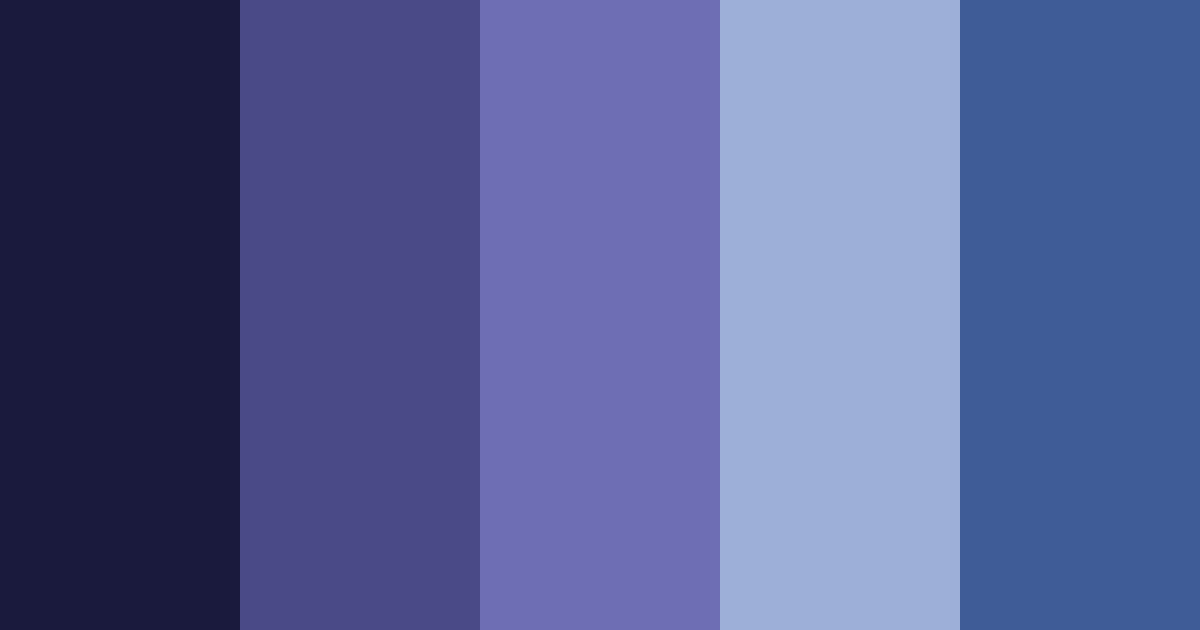 Download midnight rain color palette PNG image (landscape)