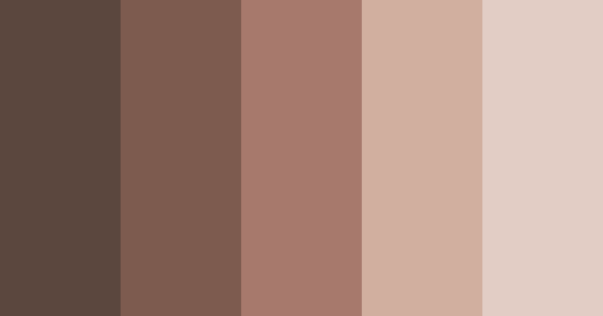 Download soft autumn color palette PNG image (landscape)