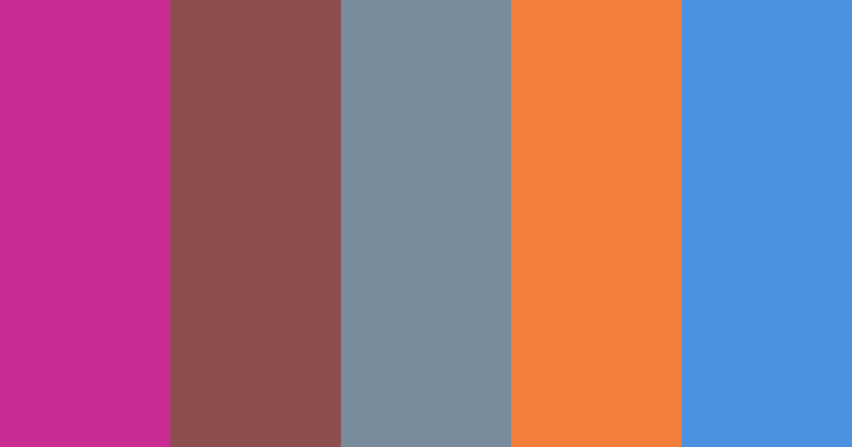 Download vibrant fusion color palette PNG image (landscape)