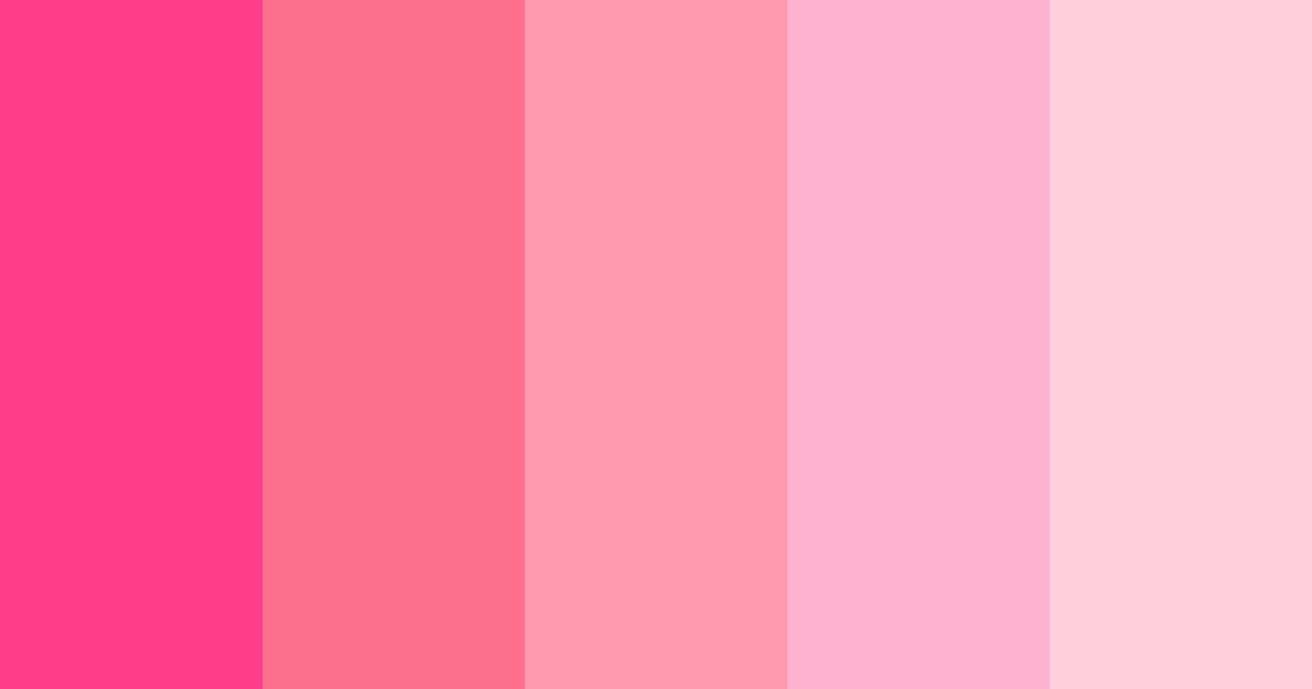 Download fuchsia dream color palette PNG image (landscape)