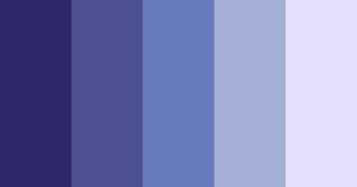 Download deep blue moon color palette PNG image (landscape)