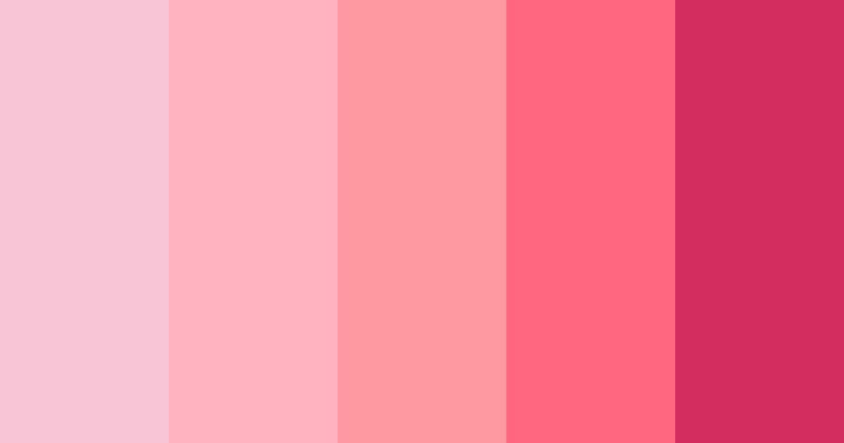 Download pink saori color palette PNG image (landscape)