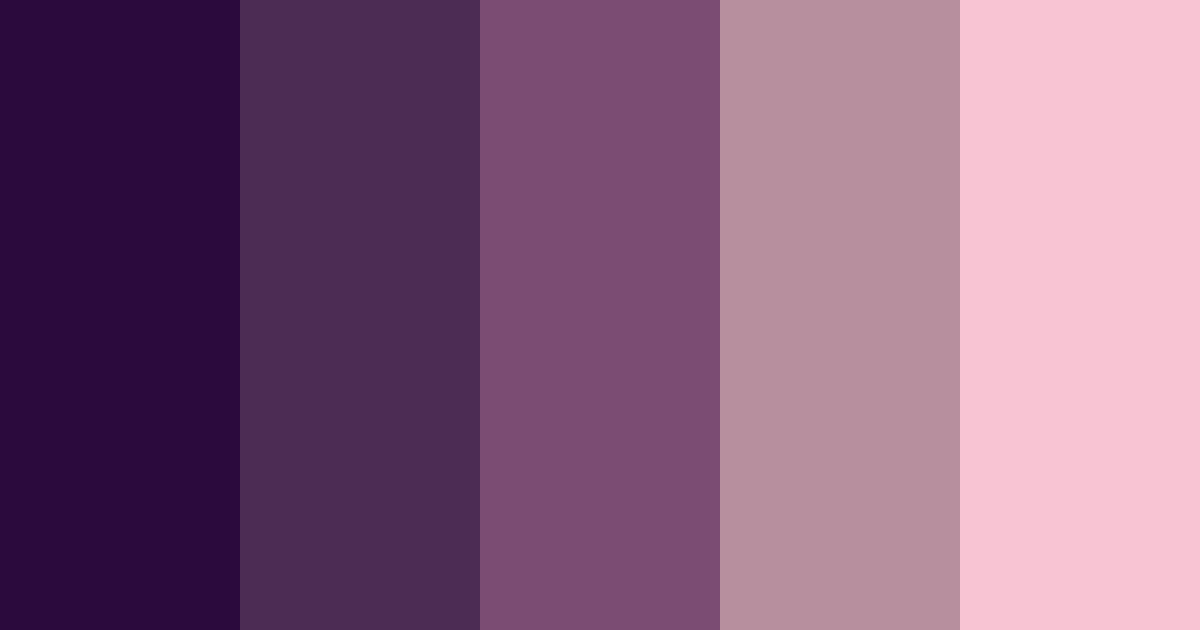 Download burgundy nightmare color palette PNG image (landscape)
