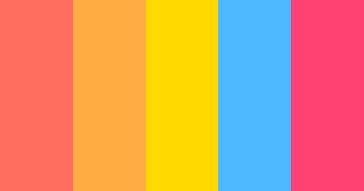Download coral dandy color palette PNG image (landscape)