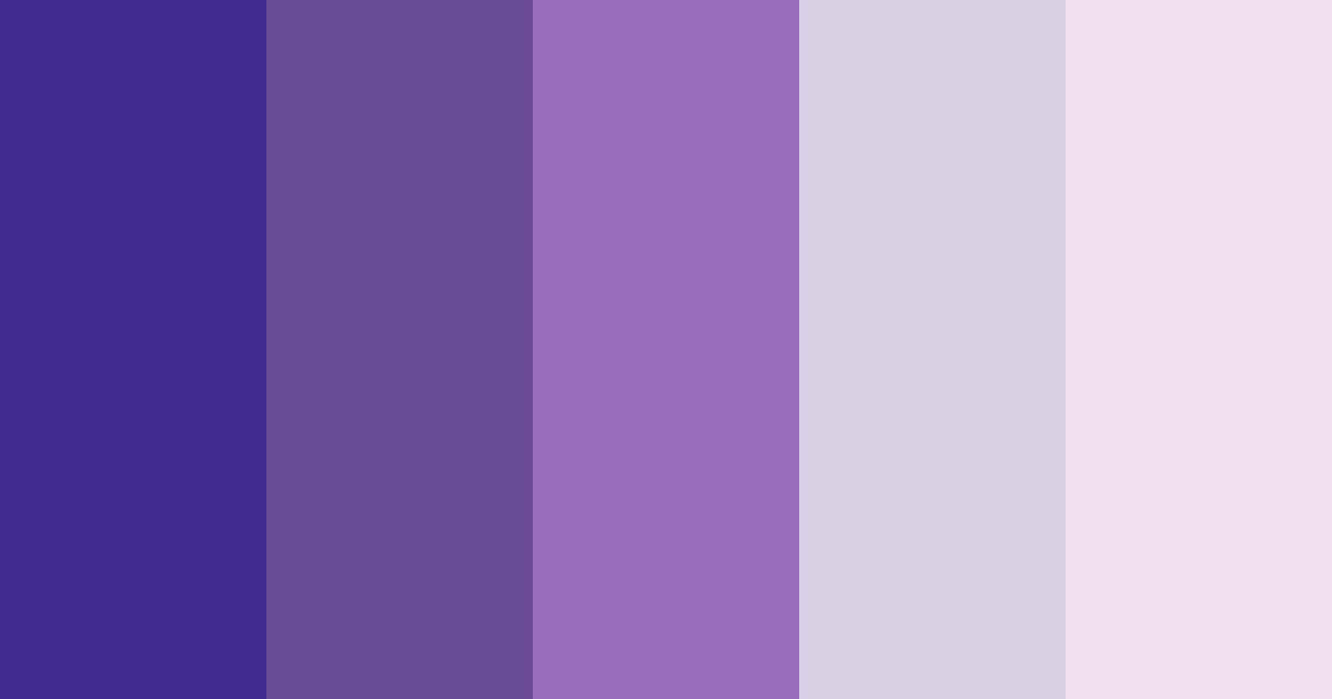 Cosmic Purple Color Palette