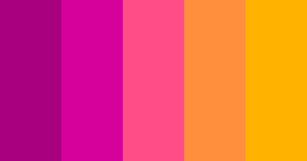 Download fuchsia fun color palette PNG image (landscape)