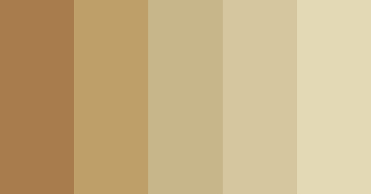 Download hazel earth color palette PNG image (landscape)
