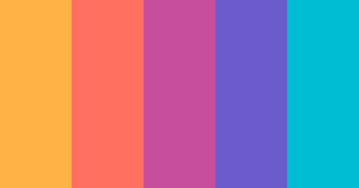 Download coral pomeranian color palette PNG image (landscape)
