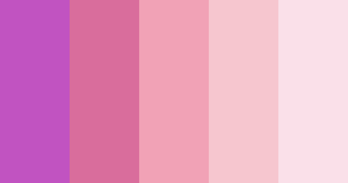 Download fuchsia delight color palette PNG image (landscape)