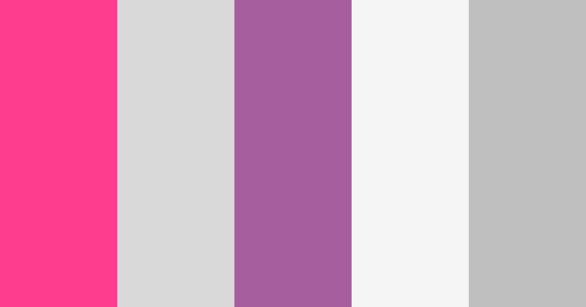 Download fuchsia dreams color palette PNG image (landscape)