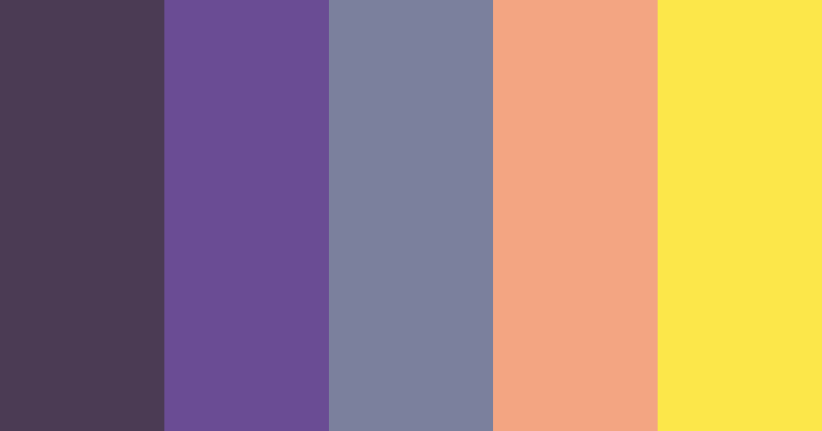 Download purple furby fun color palette PNG image (landscape)