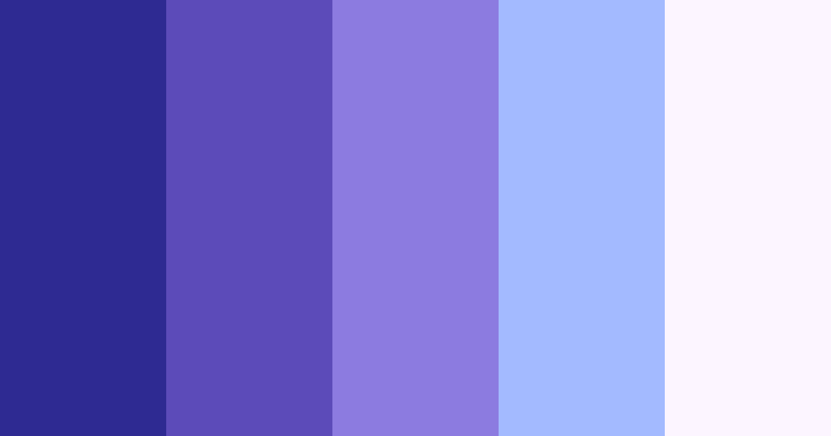 Download cosmic blue color palette PNG image (landscape)