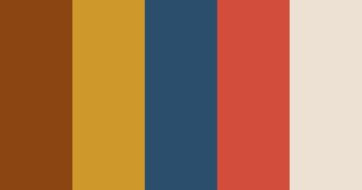 Download autumn blue color palette PNG image (landscape)