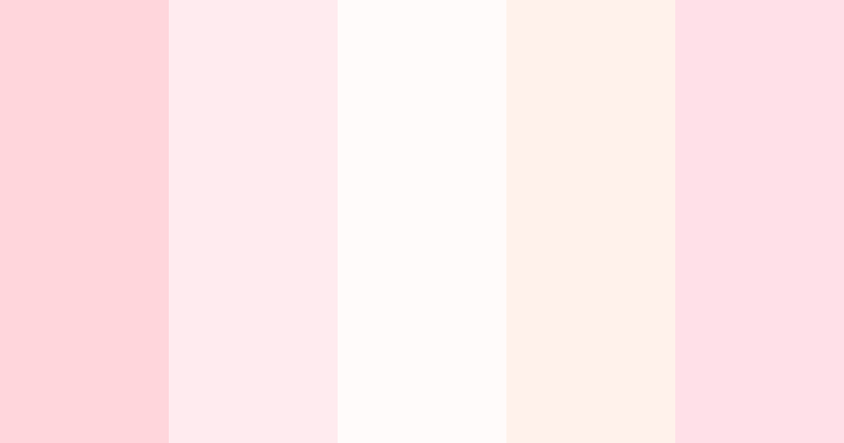 Download pink strawberry delight color palette PNG image (landscape)
