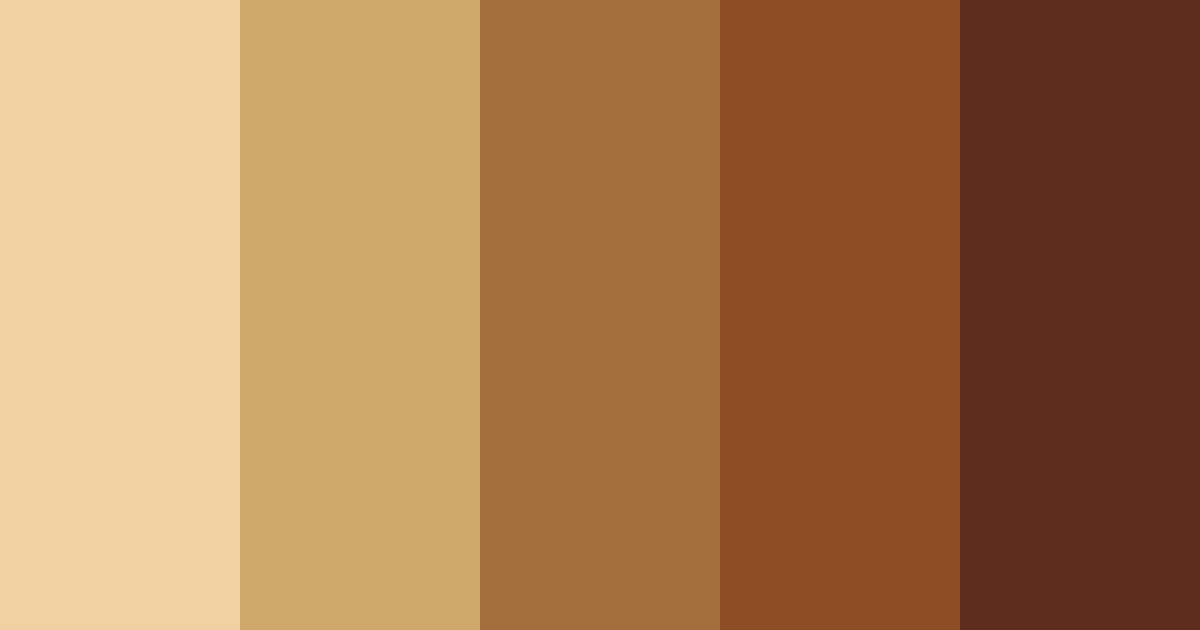 Download amber autumn color palette PNG image (landscape)