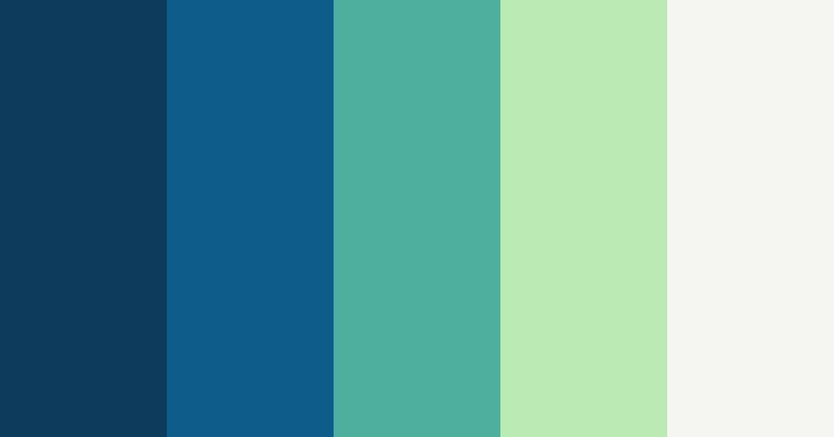 Download abyss blue color palette PNG image (landscape)
