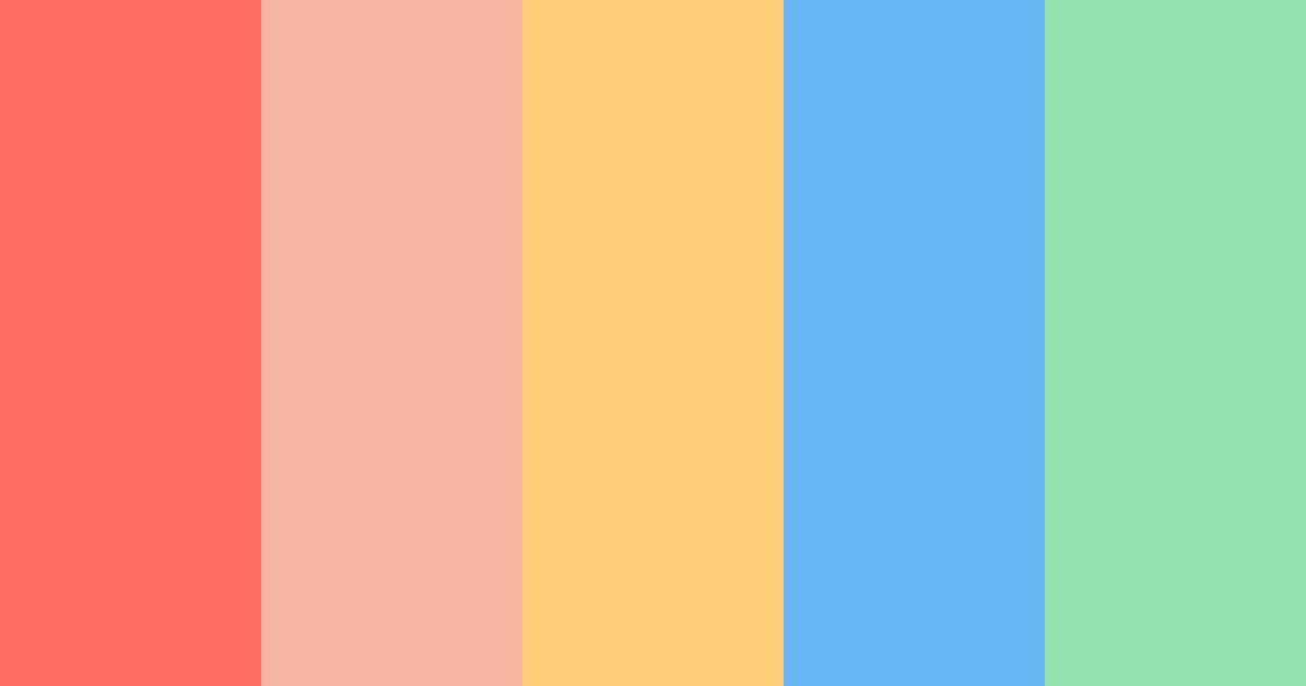 Download nyan pink dream color palette PNG image (landscape)