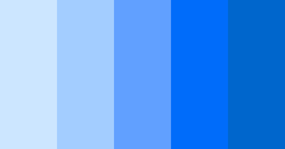 Download blue serenity color palette PNG image (landscape)