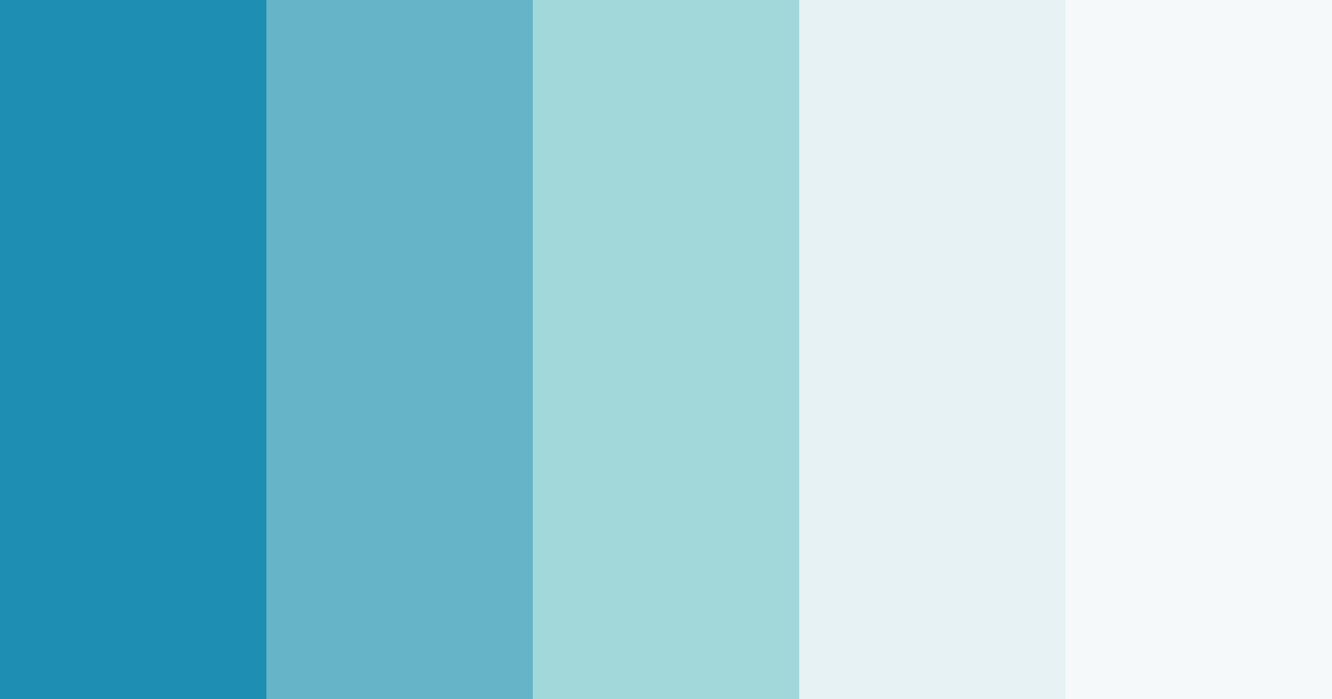 Download coastal blue color palette PNG image (landscape)