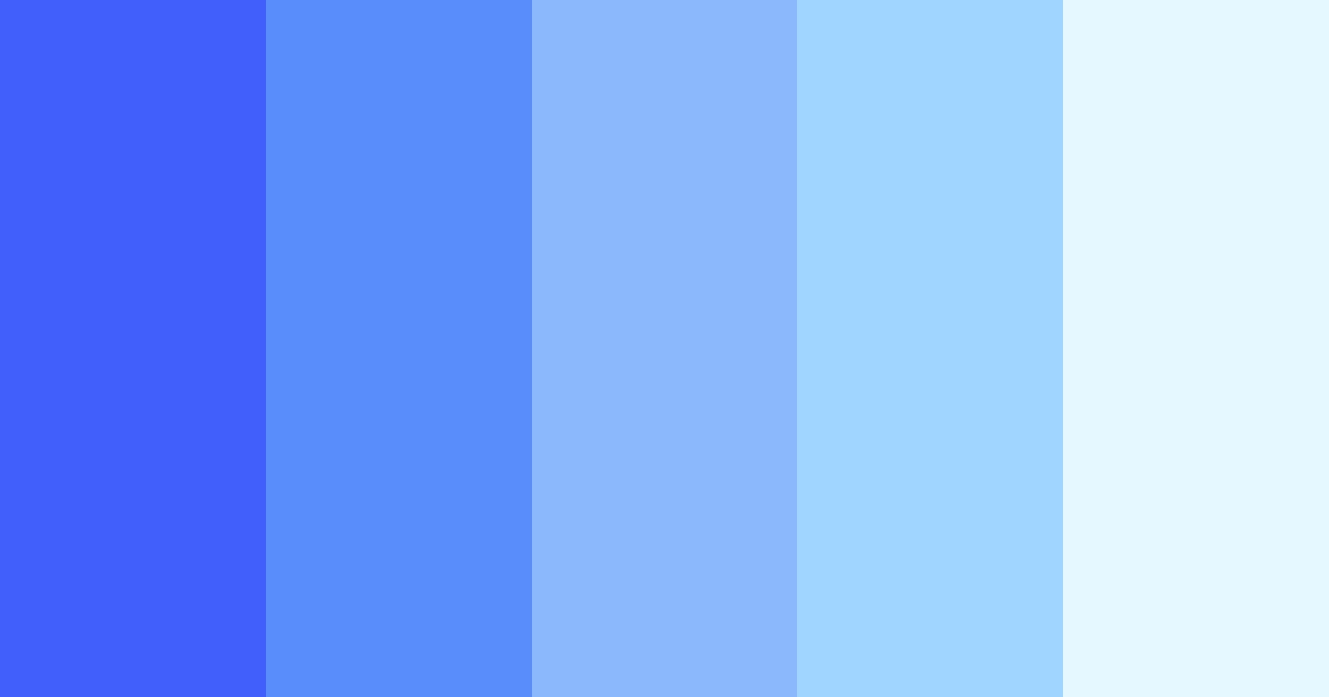 Download stellar blue color palette PNG image (landscape)