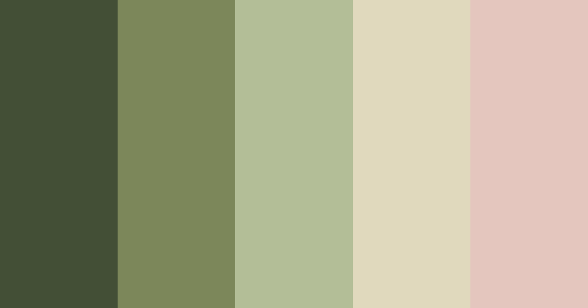 Download florest moth color palette PNG image (landscape)