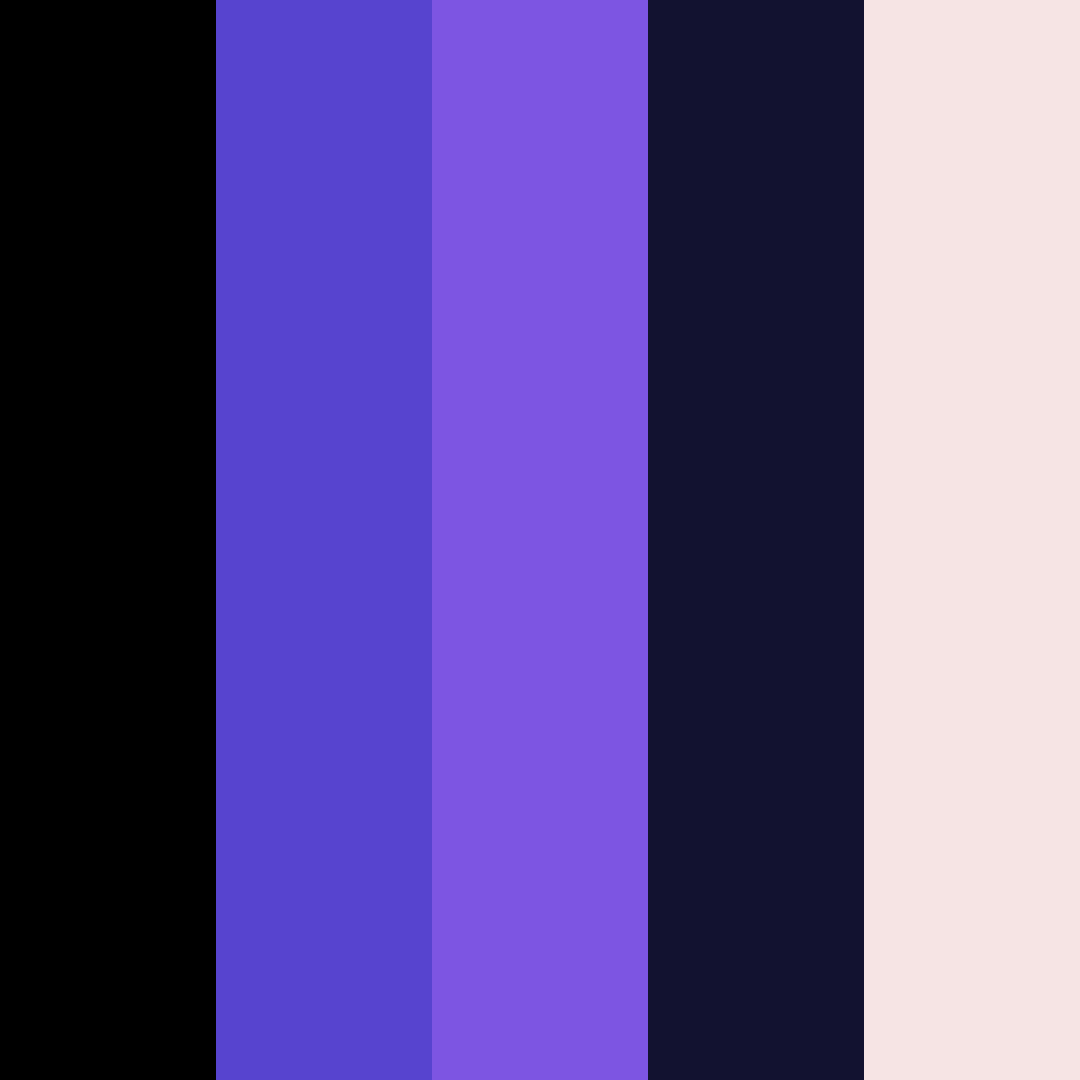 Download modern blue color palette PNG image (square)