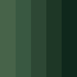  in Forest Color Palettes