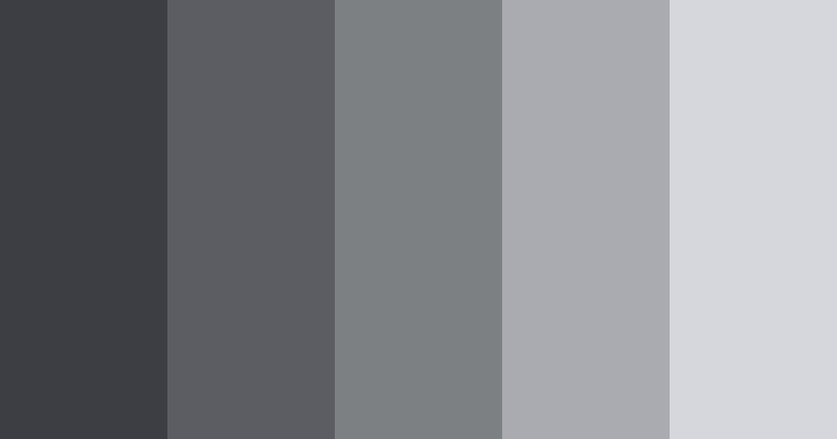 Download gray midnight color palette PNG image (landscape)