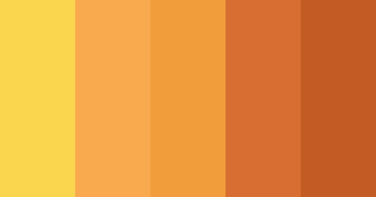 Download golden coast color palette PNG image (landscape)