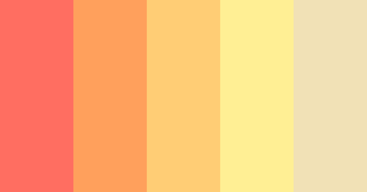 Paleta de colores Southern Sunrise Serenade