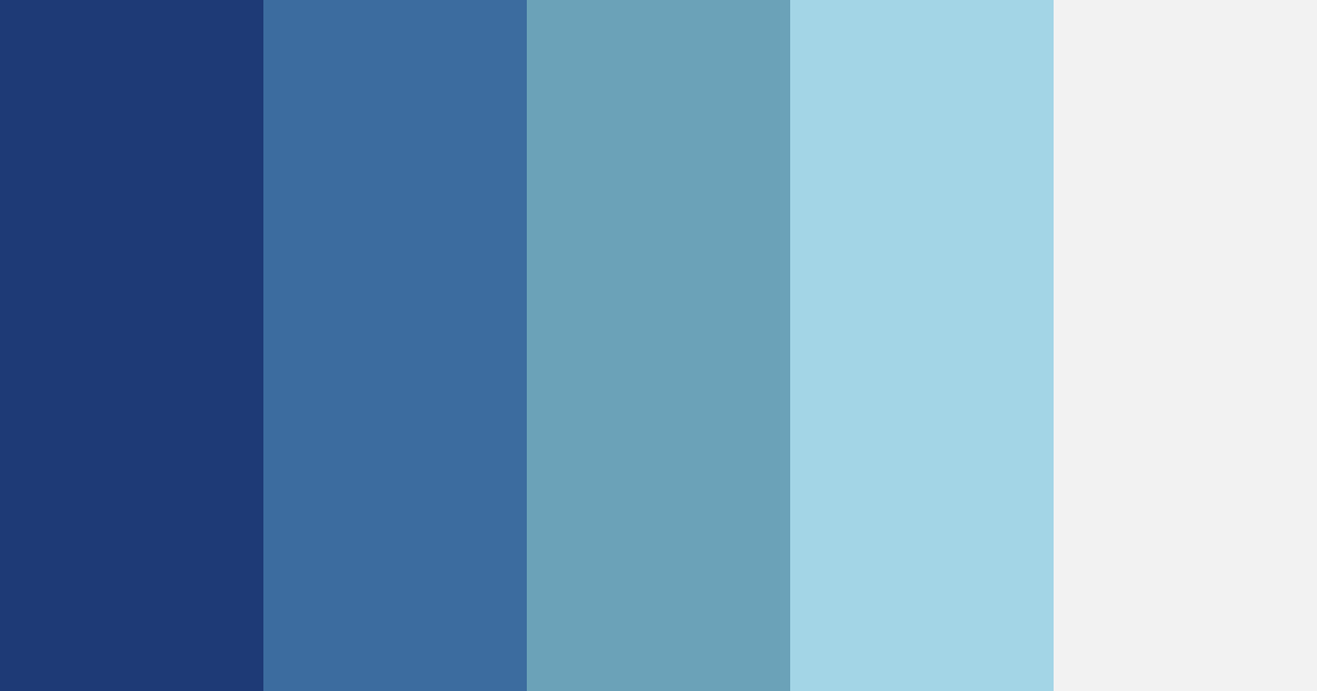 Download frosted serenity color palette PNG image (landscape)