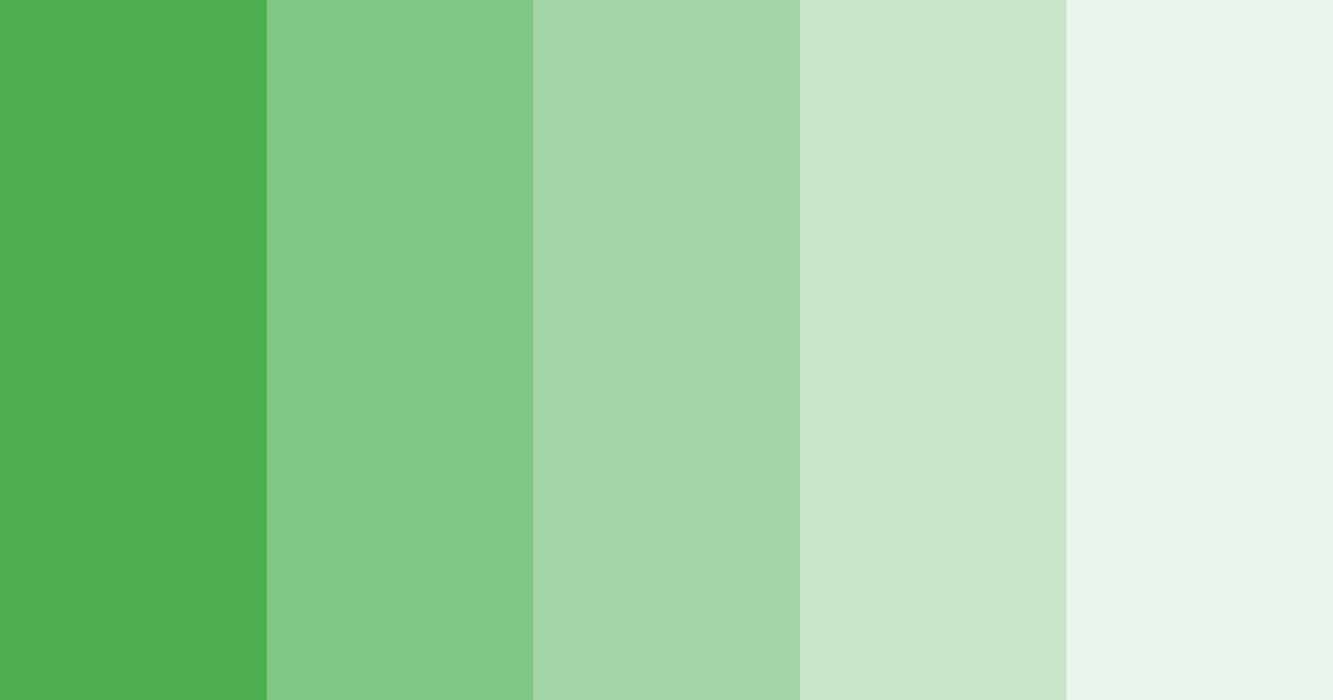 Download lush lilypad dreams color palette PNG image (landscape)