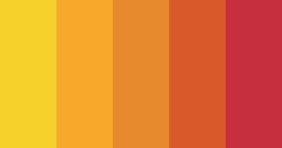 Kaz's Radiant Sunset Color Palette