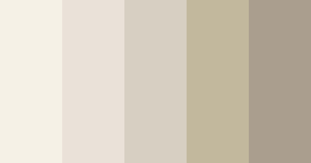 Download whispers of cream color palette PNG image (landscape)