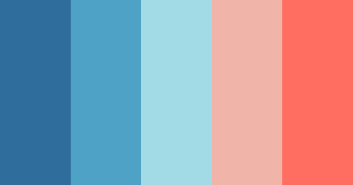 Download blue waters color palette PNG image (landscape)