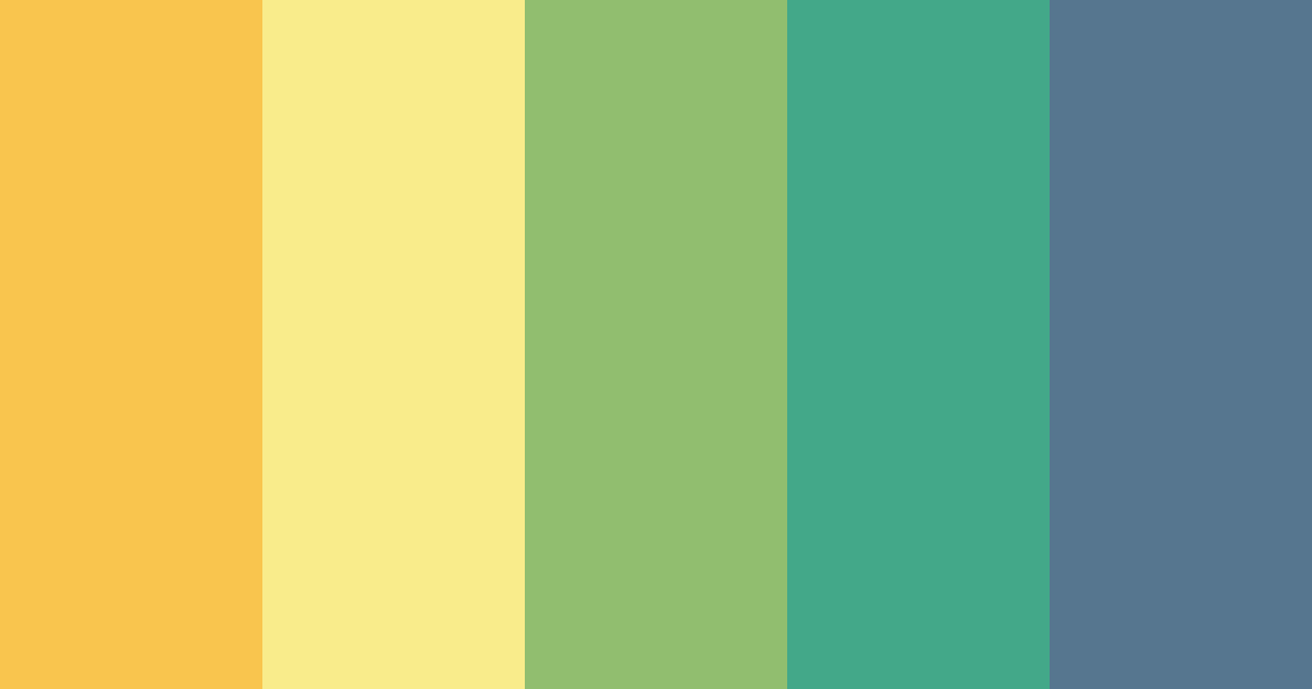 Download lush harmony color palette PNG image (landscape)