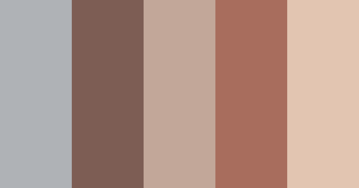 Download muted elegance color palette PNG image (landscape)