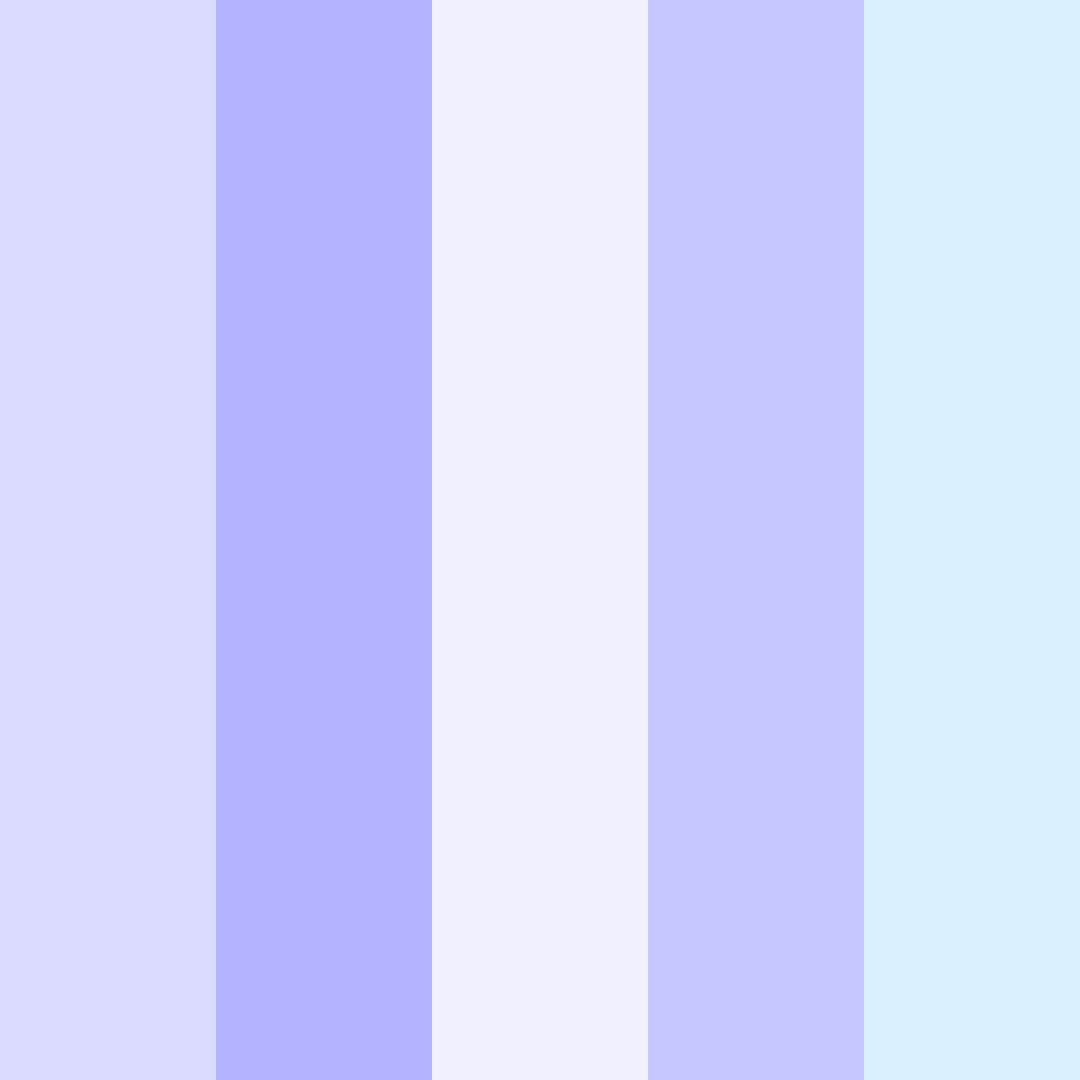 Download dreamy sky whispers color palette PNG image (square)