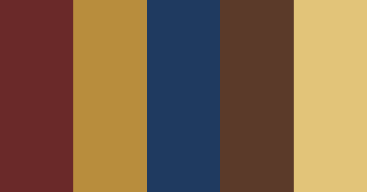 Download burgundy and gold night color palette PNG image (landscape)