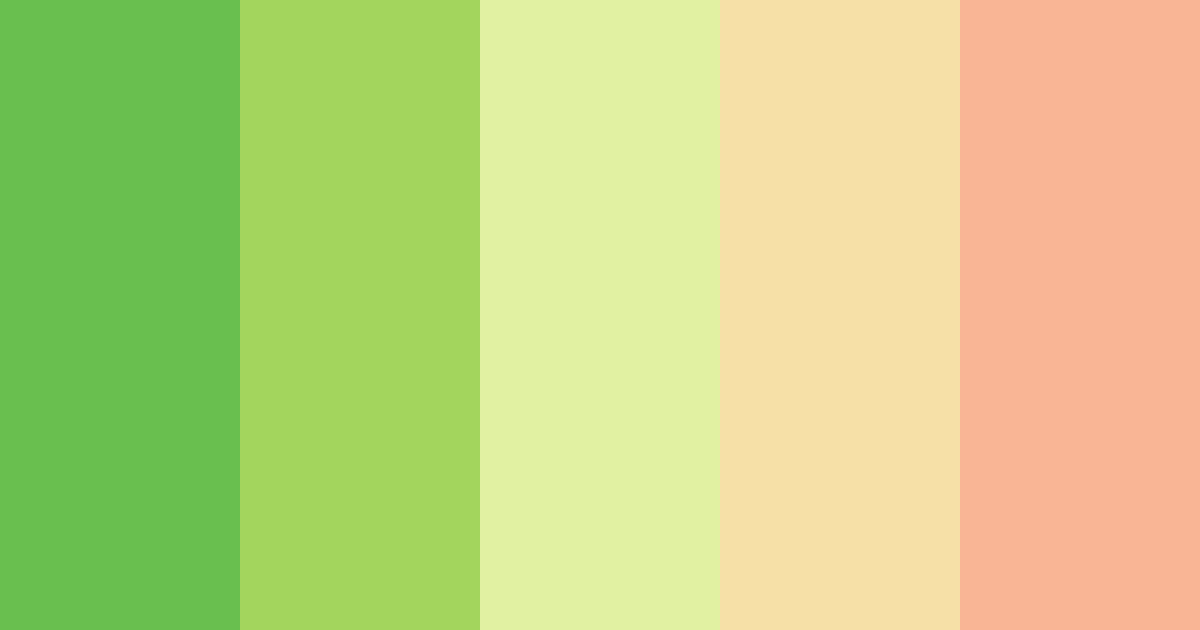 Download green sprout color palette PNG image (landscape)
